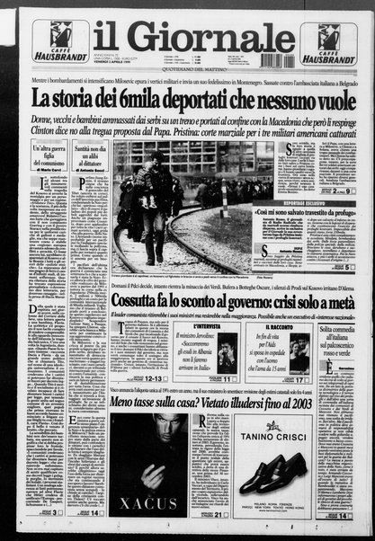 Il giornale : quotidiano del mattino